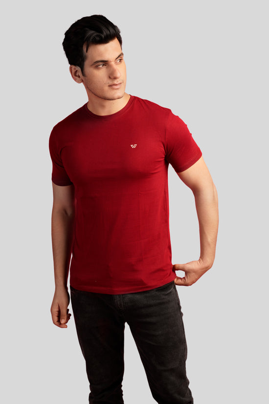 Prizmwear Chillīt™️ Maroon T-shirt - Prizmwear